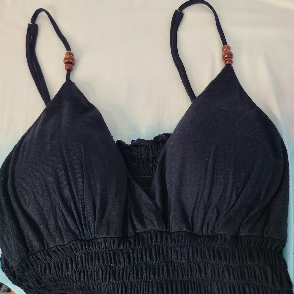 NWT Santiki Lexi Tank Sundress Ombre Blue White Boho Beach Adjustable Sz Large - Picture 8 of 10
